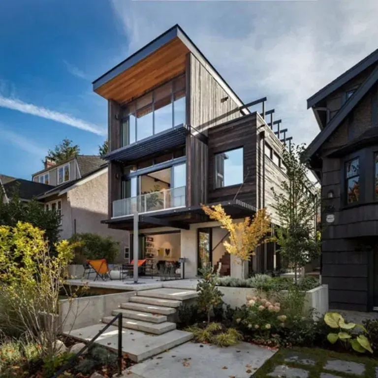 mẫu nhà tiền chế 3 tầng