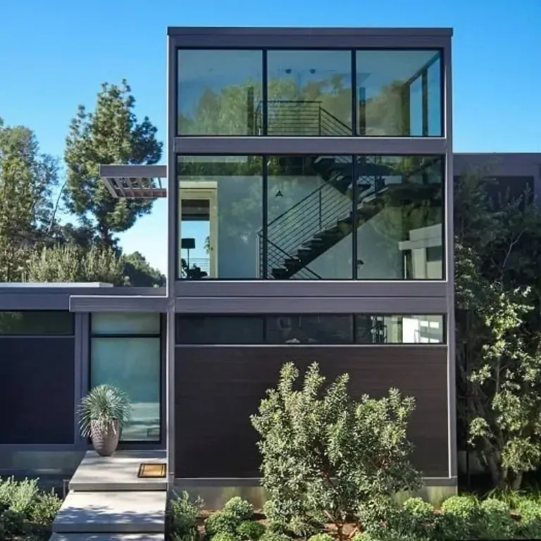 nhà tiền chế đẹp 3 tầng