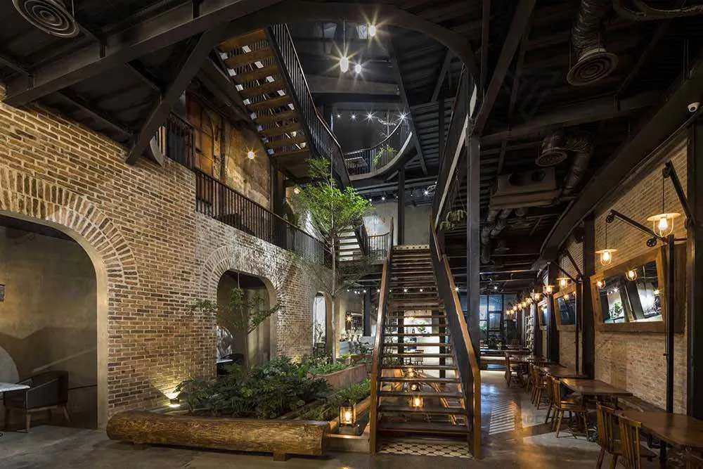 Báo giá thi công quán cafe khung thép đẹp, hiện đại