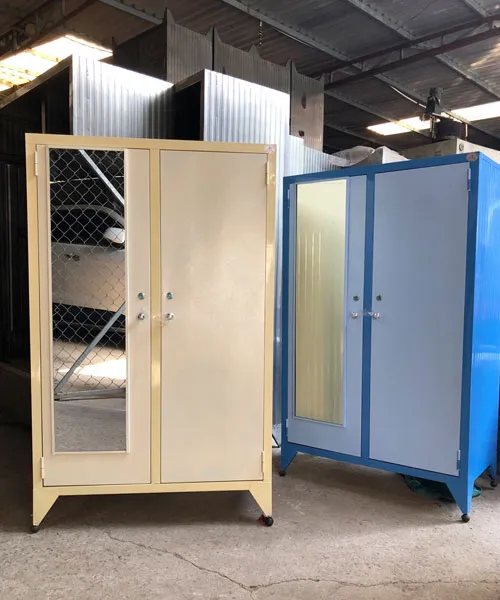 Bảng màu sơn tĩnh điện cho tủ quần áo bằng sắt hộp