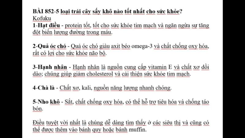 5 Loại Trái Cây Giàu Sắt Tuyệt Vời Cho Sức Khỏe