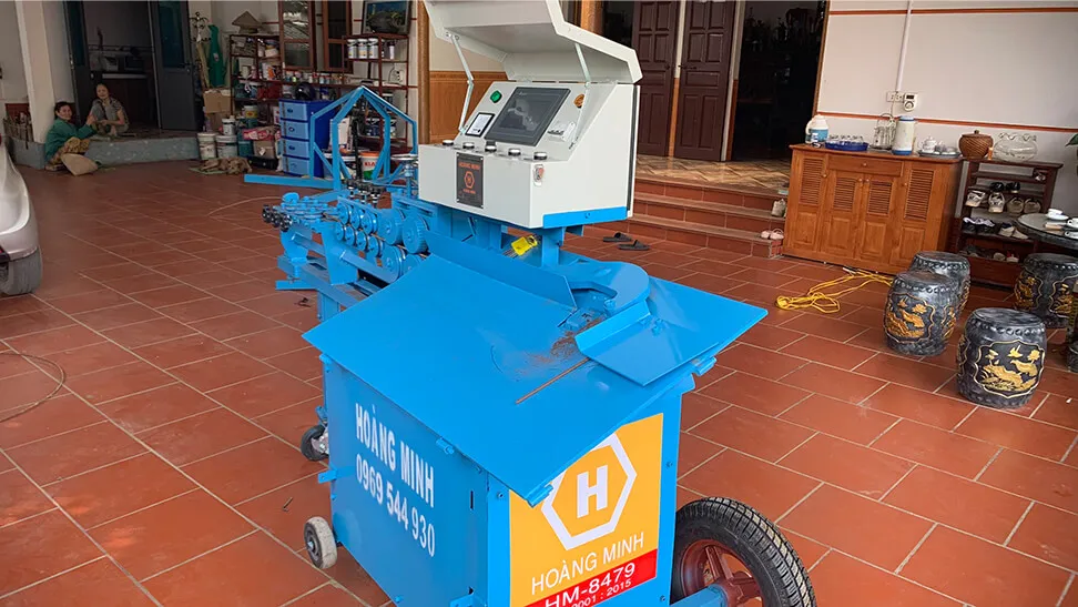 Máy bẻ đai sắt mini