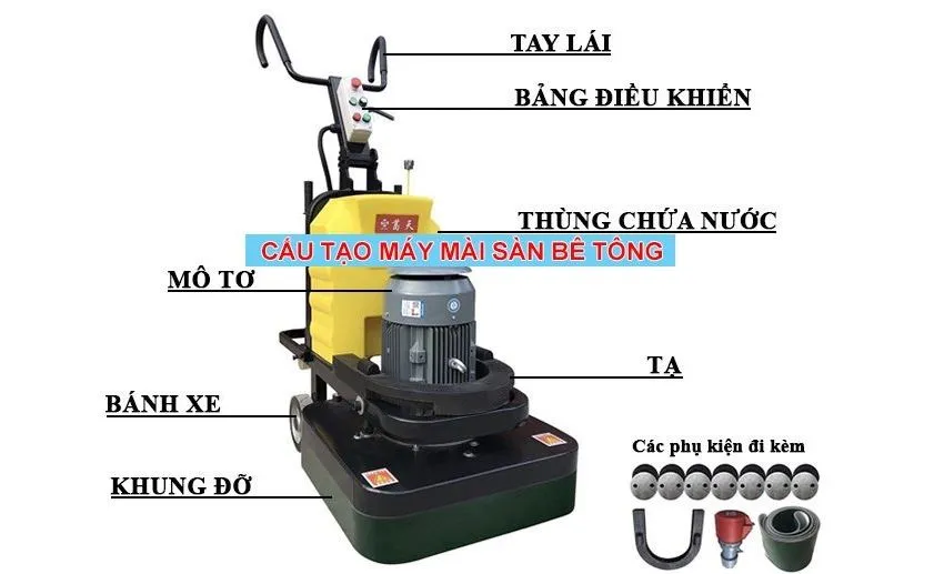 Máy mài sàn bê tông cầm tay