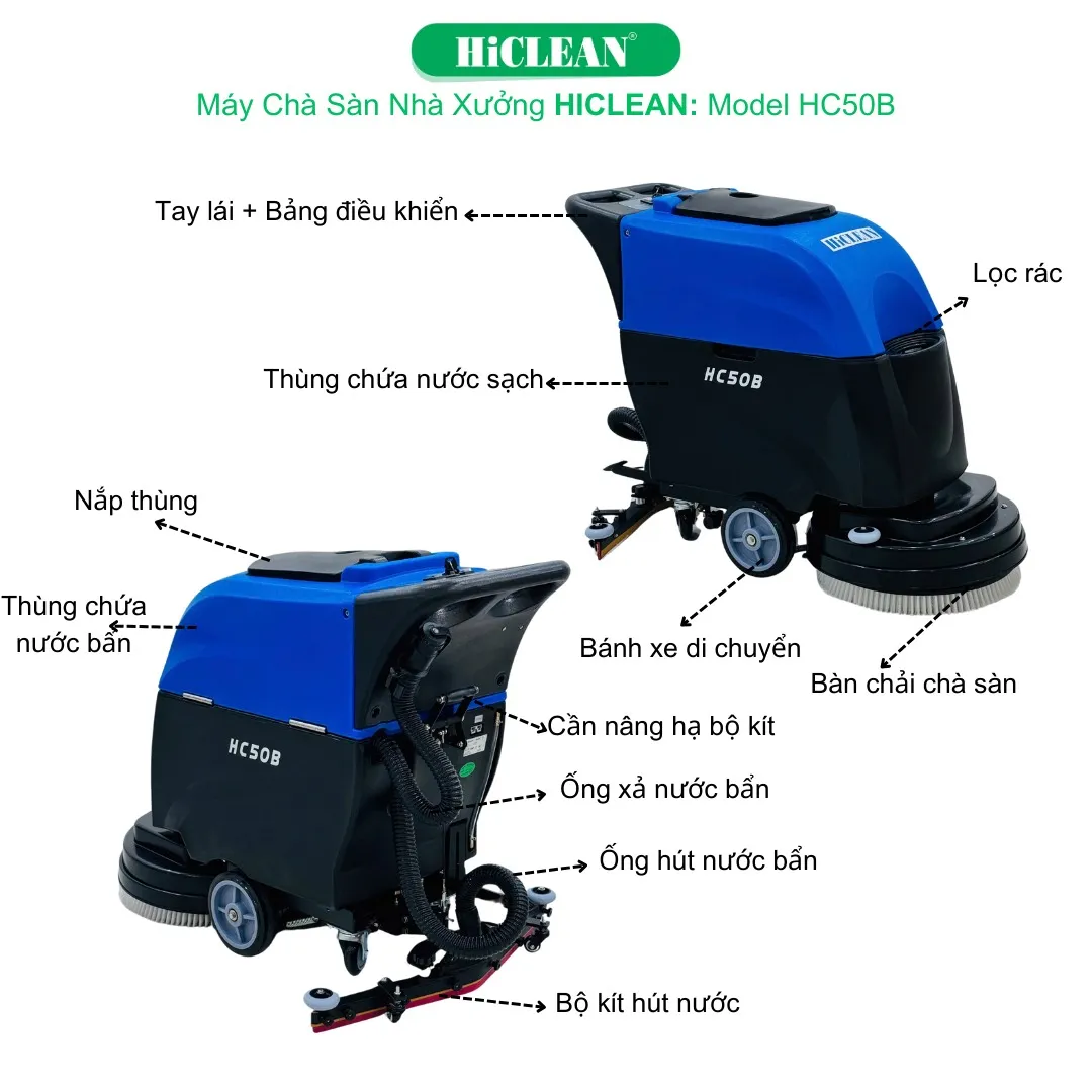 Thao tác tháo lắp phụ kiện dễ dàng