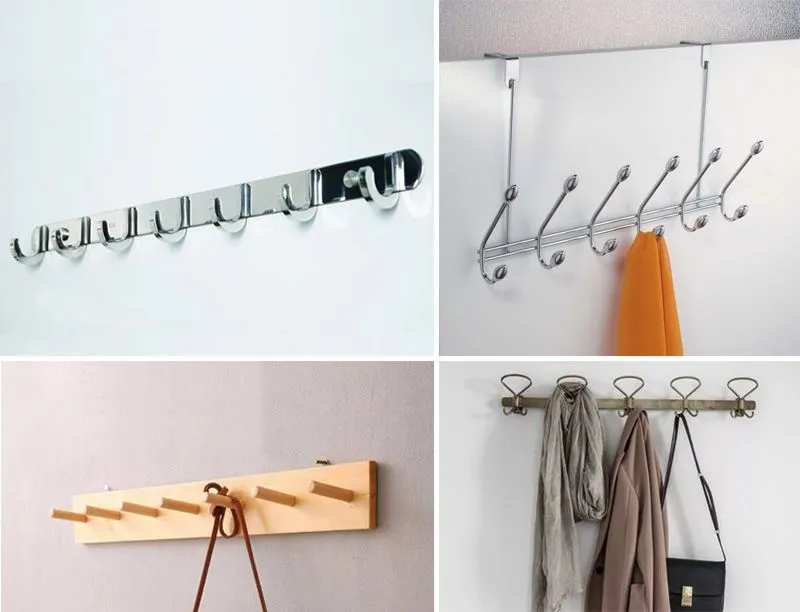 móc quần áo gắn tường nhà tắm