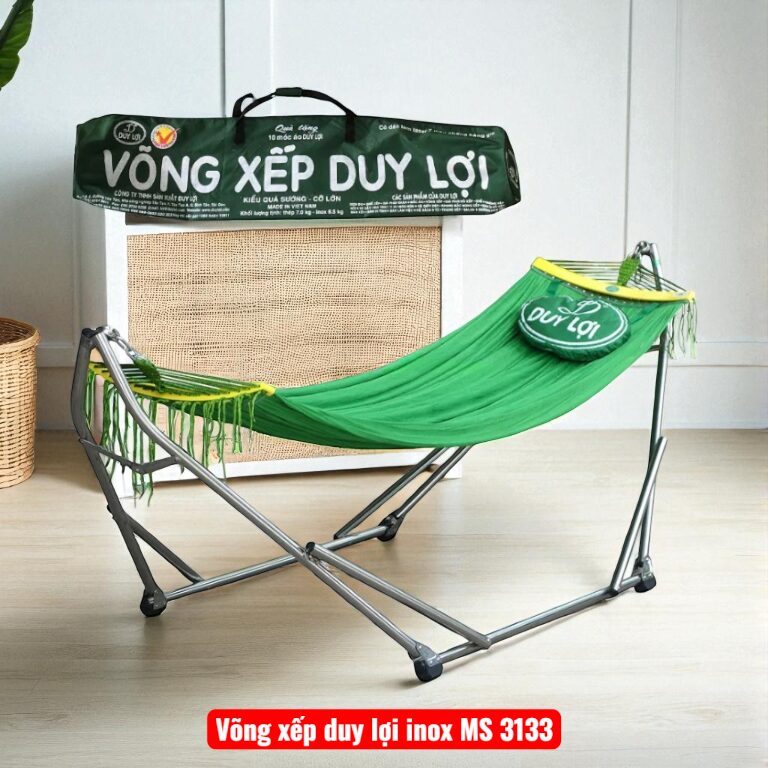 Võng Xếp Inox Cao Cấp: Lựa Chọn Tối Ưu Cho Không Gian Thư Giãn