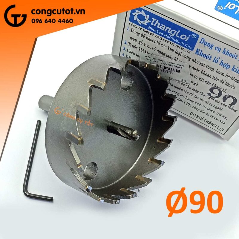 Mũi Khoét Sắt Thép Inox Hợp Kim Thắng Lợi: Hướng Dẫn Chi Tiết