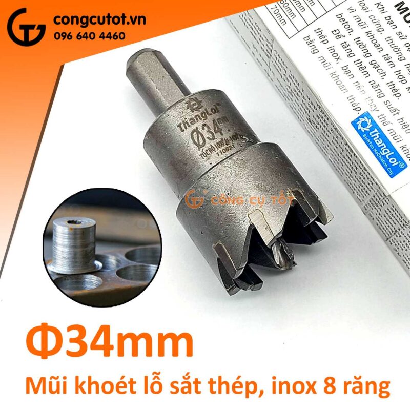 Mũi Khoét Sắt Thép Inox Hợp Kim Thắng Lợi: Hướng Dẫn Chi Tiết