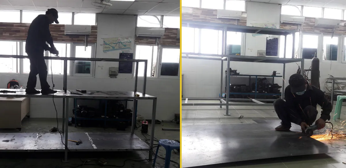 Mẫu cửa sắt đẹp được thi công bởi thợ sắt