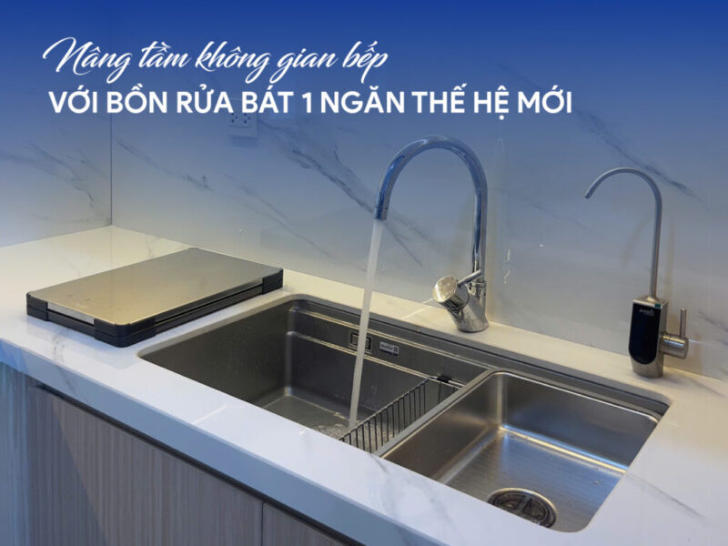Bồn Rửa Chén Inox 304 2 Ngăn Đại Thành: Giải Pháp Tối Ưu Cho Không Gian Bếp Hiện Đại