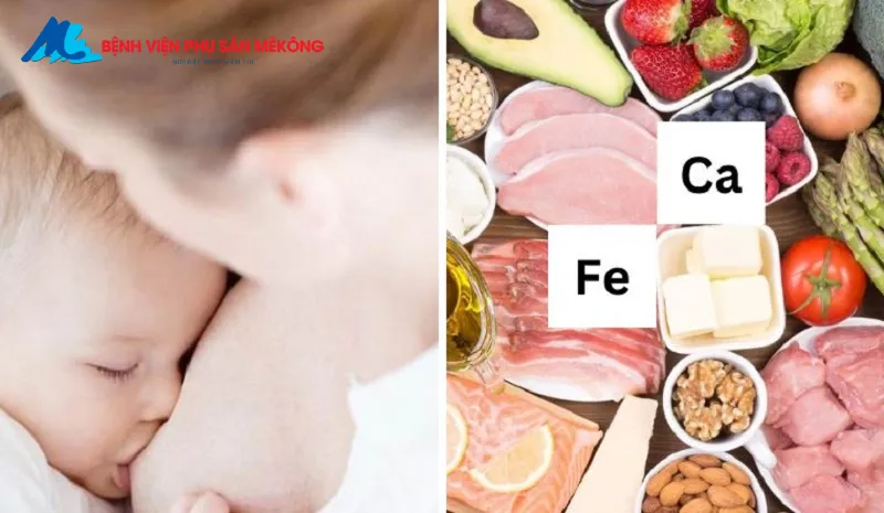 Thời gian bổ sung sắt canxi sau sinh