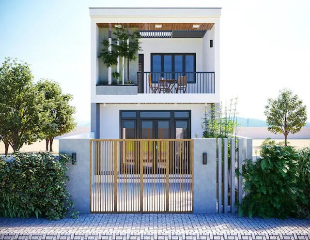 Mẫu nhà 1 trệt 1 lầu 500 triệu đẹp