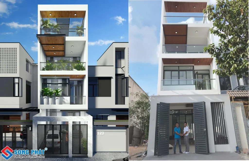 Nhà anh Minh hoàn thiện