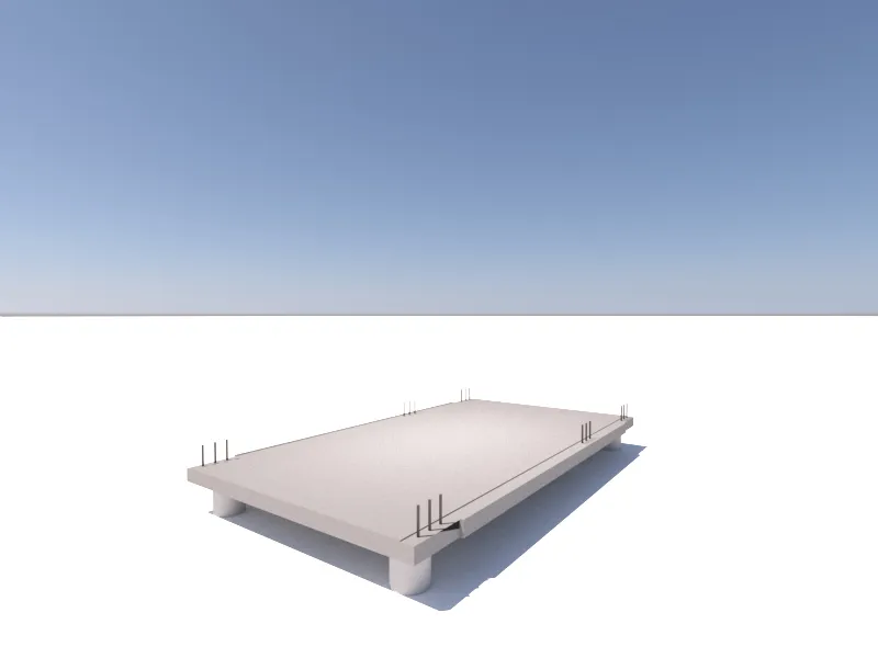 Tấm đáy của nhà bê tông đúc sẵn ABL