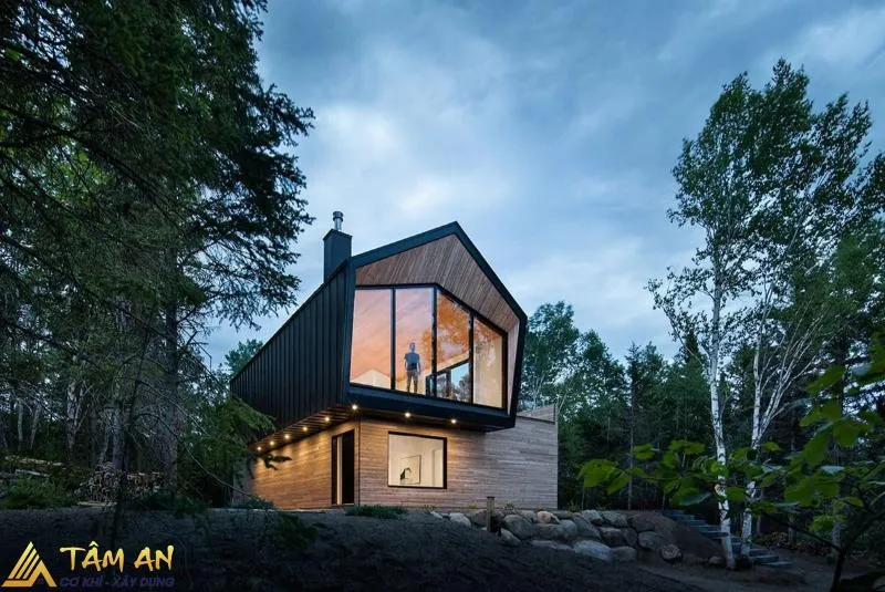 Nhà thép làm homestay