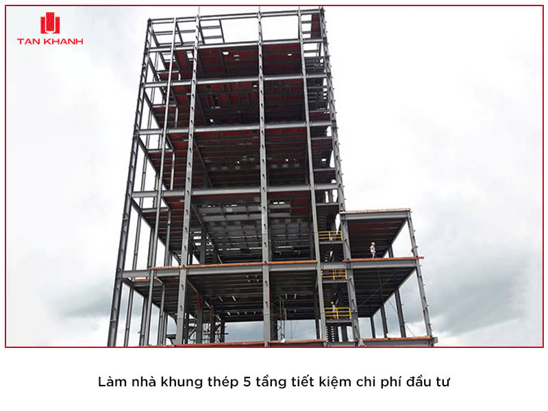 Nhà Kết Cấu Thép 5 Tầng: Tối Ưu Hóa Thời Gian và Chi Phí Thi Công