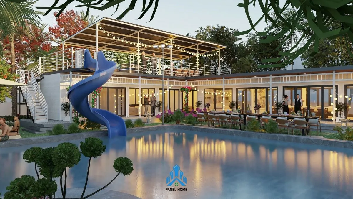 Ưu điểm của nhà lắp ghép khung thép: Thi công nhanh, tiết kiệm chi phí, linh hoạt thiết kế