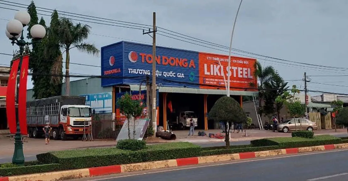 Nhà máy tôn LIKI STEEL