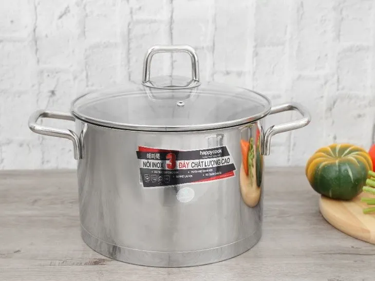 Nồi HappyCook là một trong những lựa chọn lý tưởng bởi thiết kế và chất lượng tốt