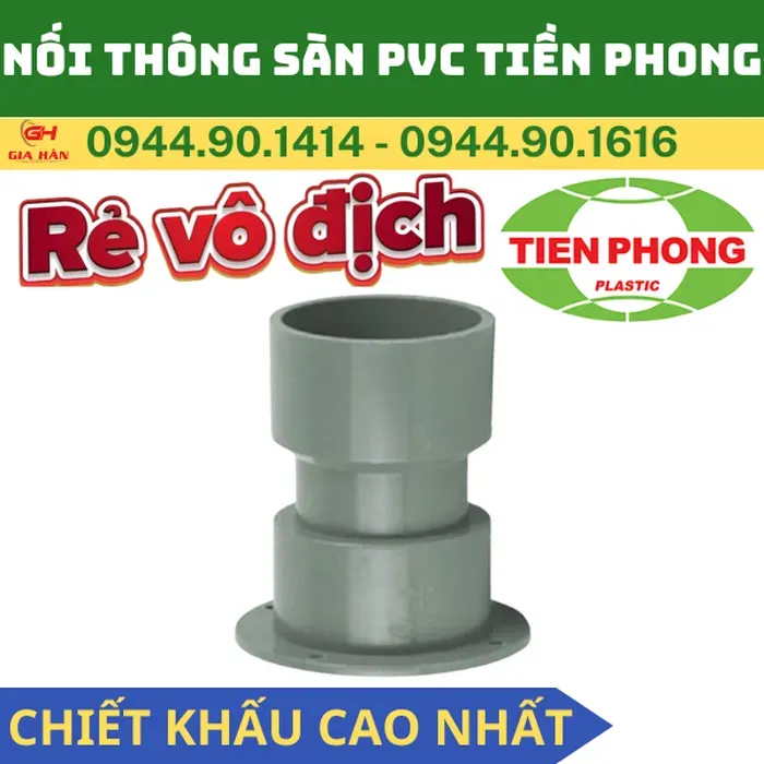 Nối Thông Sàn PVC Tiền Phong