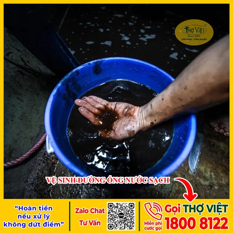 Dấu hiệu cần vệ sinh đường ống nước sạch