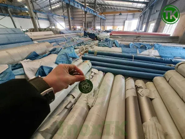 Ống inox công nghiệp có sẵn số lượng lớn tại kho Inox TK