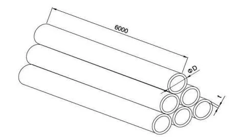 Bản vẽ kích thước ống vi sinh inox