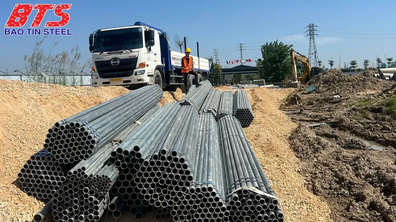 ống thép mạ kẽm nhúng nóng