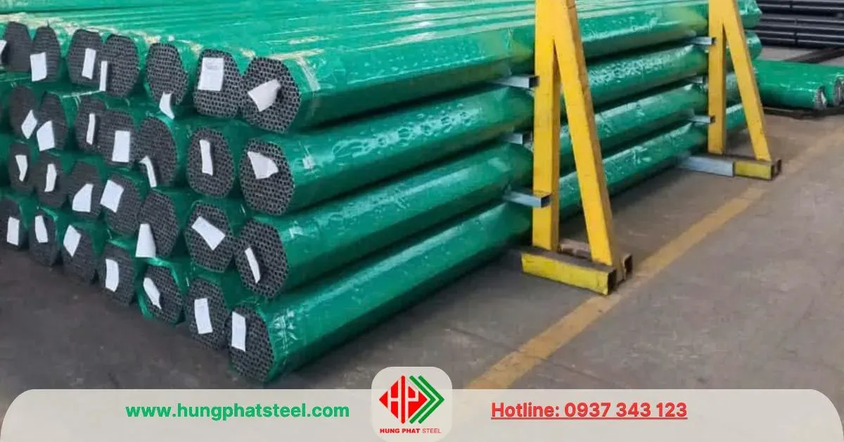 Ống thép mạ kẽm phi 16 (DN10) chất lượng cao đạt chuẩn ASTM A53 tại kho hàng