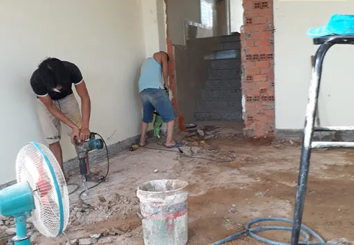Dịch vụ đục phá nền nhà
