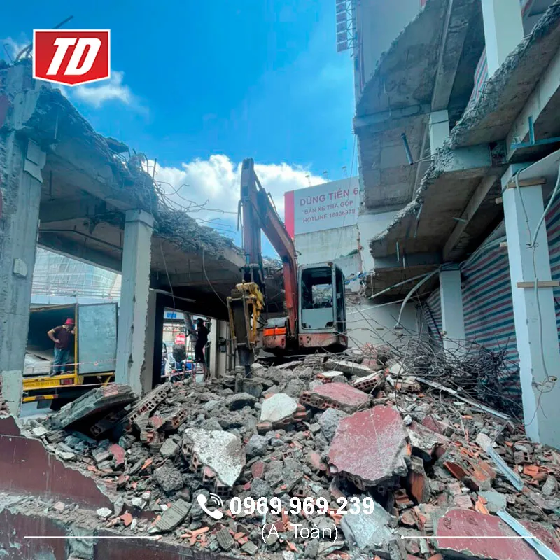 Phá dỡ nhà dân – nhà phố – cửa hàng – shop house