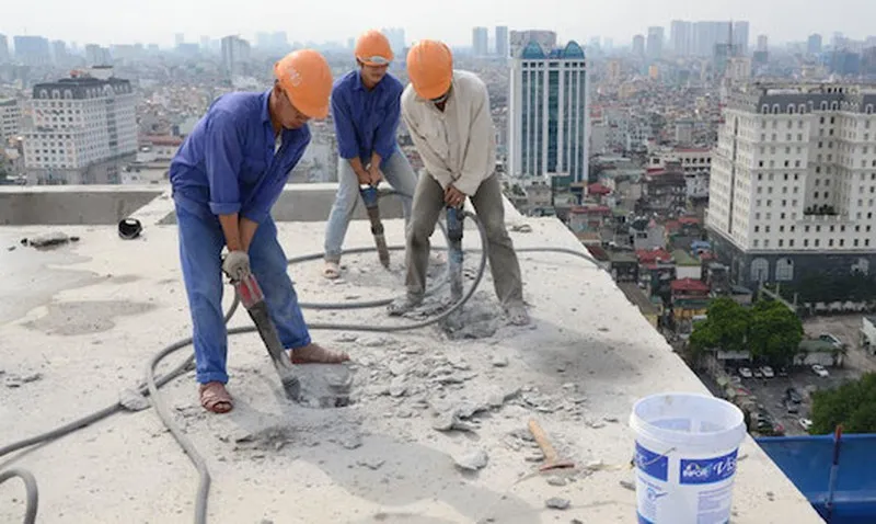 Dịch vụ đục phá trần nhà