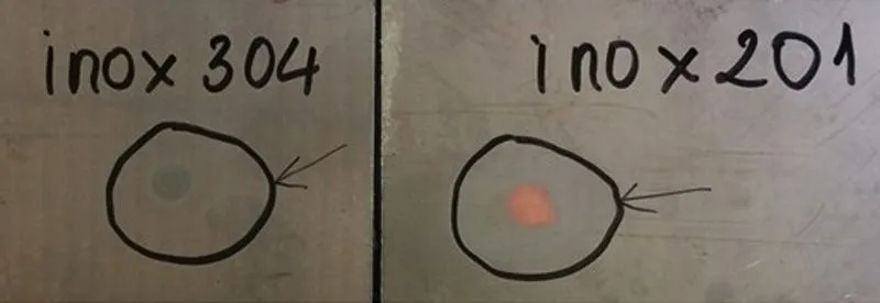 phân biệt các loại inox