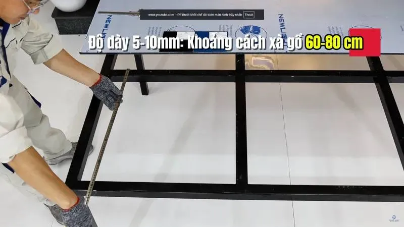 Phân tích chi tiết theo từng loại độ dày