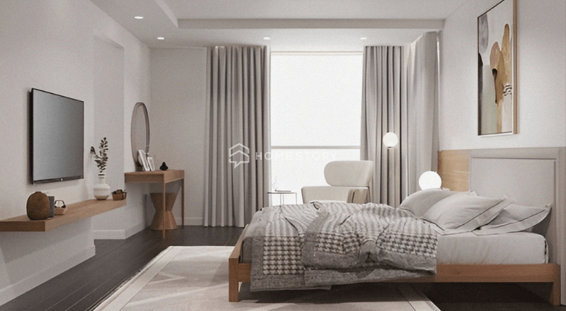 Tối Ưu Phòng Ngủ 10m2 Cho Vợ Chồng Trẻ: Biến Không Gian Nhỏ Thành Tổ Ấm Lý Tưởng