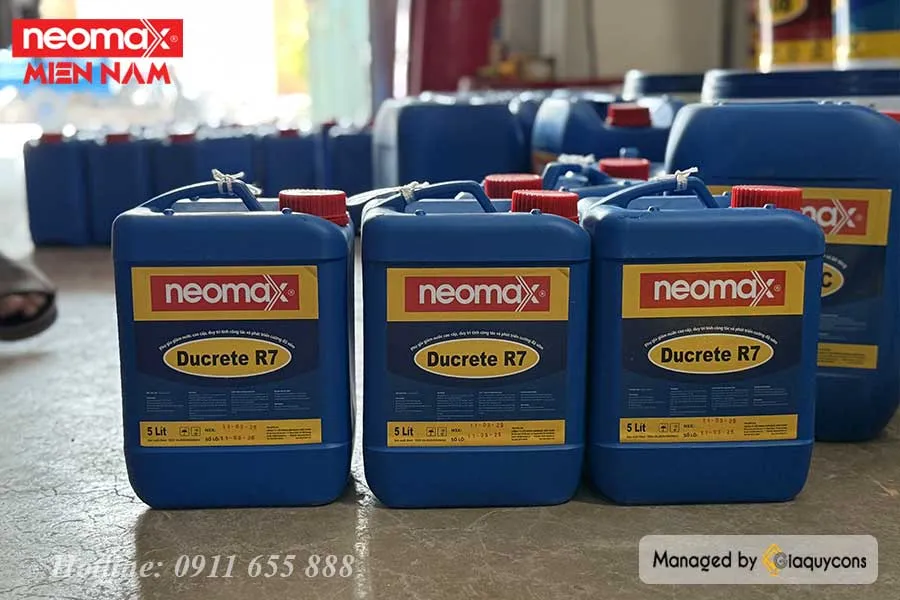 Phụ gia bê tông Neomax Ducrete R7