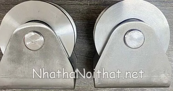 Phụ kiện bánh xe con lắn cổng sắt lùa