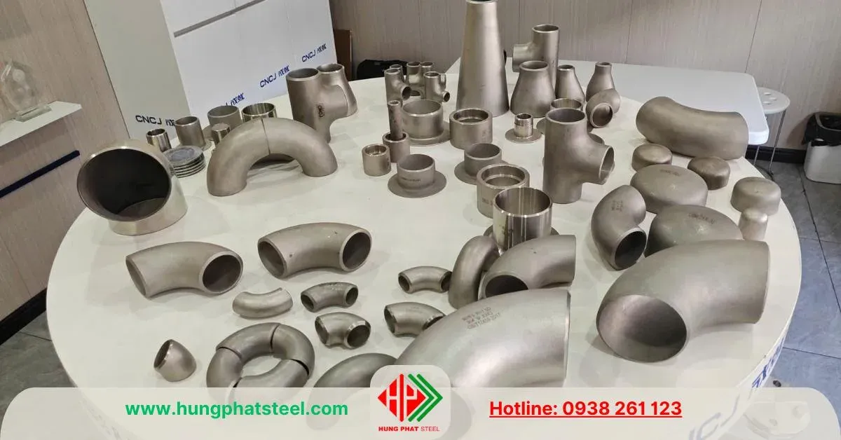 Các loại phụ kiện inox 304 công nghiệp