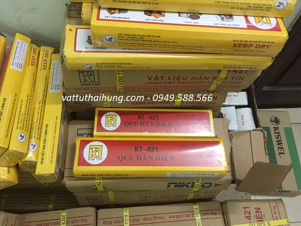 Báo Giá Que Hàn Sắt Kim Tín KT421 E6013 (2.5mm) Cập Nhật Mới Nhất 2025