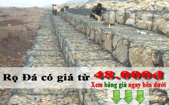 Kiểm tra mắt lưới rọ đá