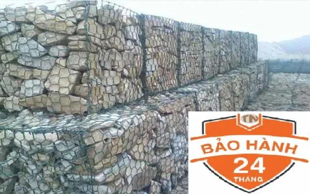 Ứng dụng rọ đá trong kè đê