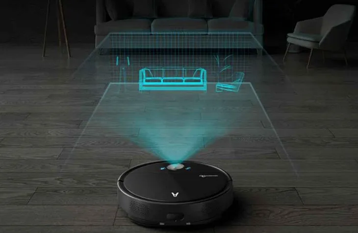 Robot hút bụi có camera giúp lên lịch trình dọn dẹp cụ thể, hợp lý