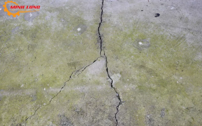 sàn bê tông bị nứt