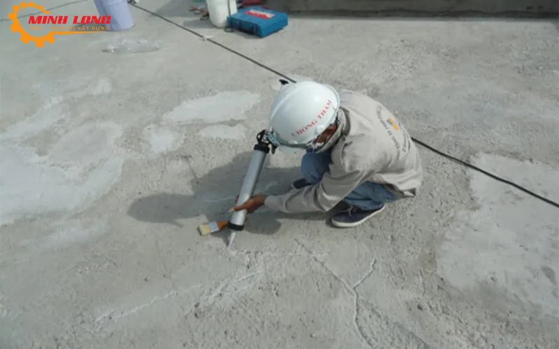 sàn bê tông bị nứt