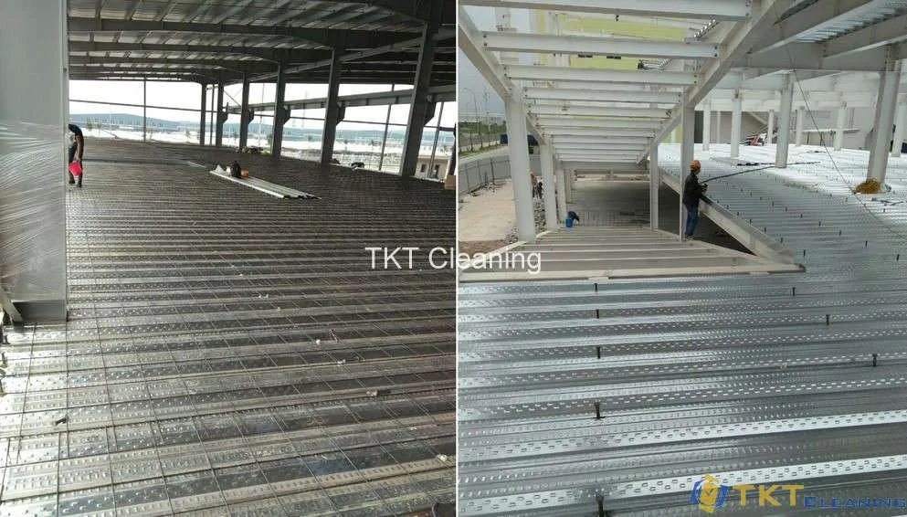 Sàn bê tông cốt thép liên hợp deck