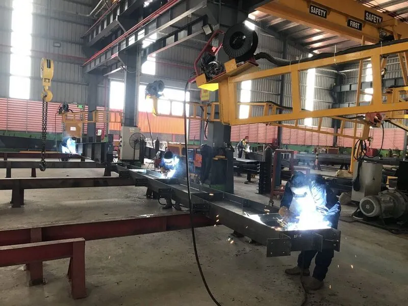 Sản xuất kết cấu thép