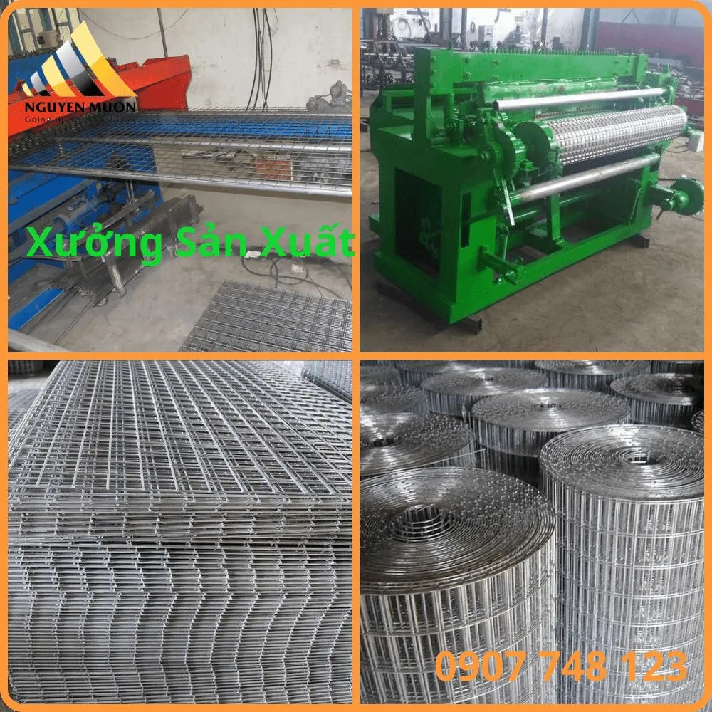Sản xuất lưới thép hàn
