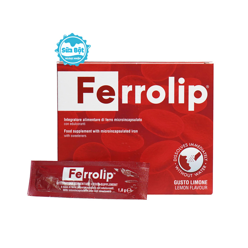 Hộp Sắt Cho Bà Bầu: Ferrolip – Giải Pháp Bổ Sung Sắt Tối Ưu Từ Italia