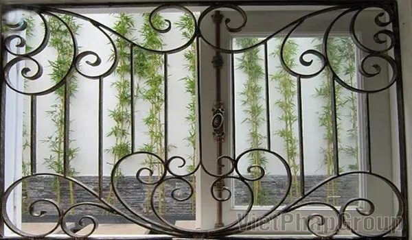 Các mẫu khung cửa sổ sắt đẹp phong cách
