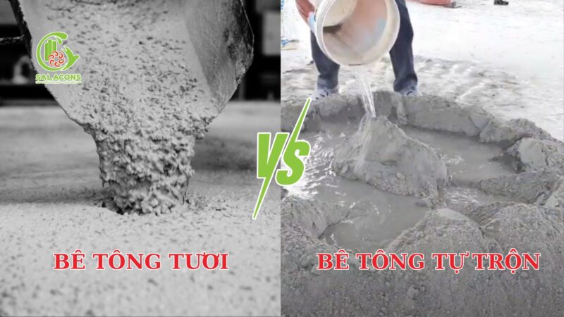 Nên Đổ Bê Tông Tươi Hay Bê Tông Trộn Tay: Lựa Chọn Tối Ưu Cho Công Trình